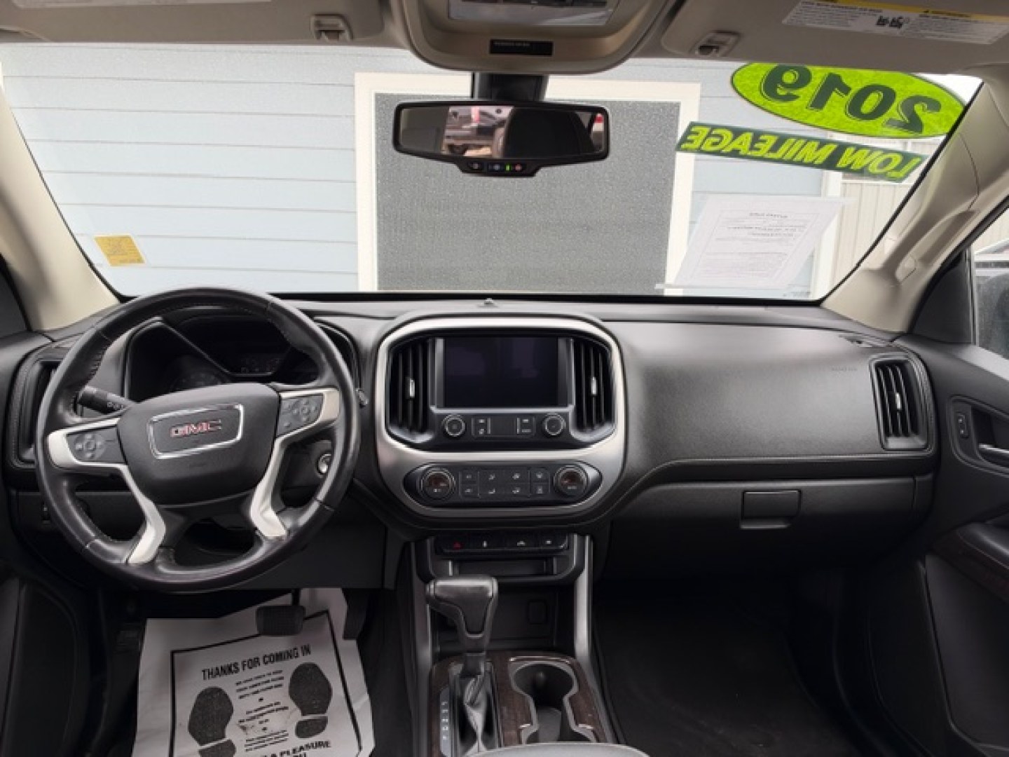 2019 GRAY GMC Canyon SLE Crew Cab 2WD (1GTG5CEN7K1) with an 3.6L V6 DOHC 24V engine, 6A transmission, located at 607 S Seven Points BLVD, Seven Points, TX, 75143, (430) 255-4030, 32.313934, -96.207932- Photo#6