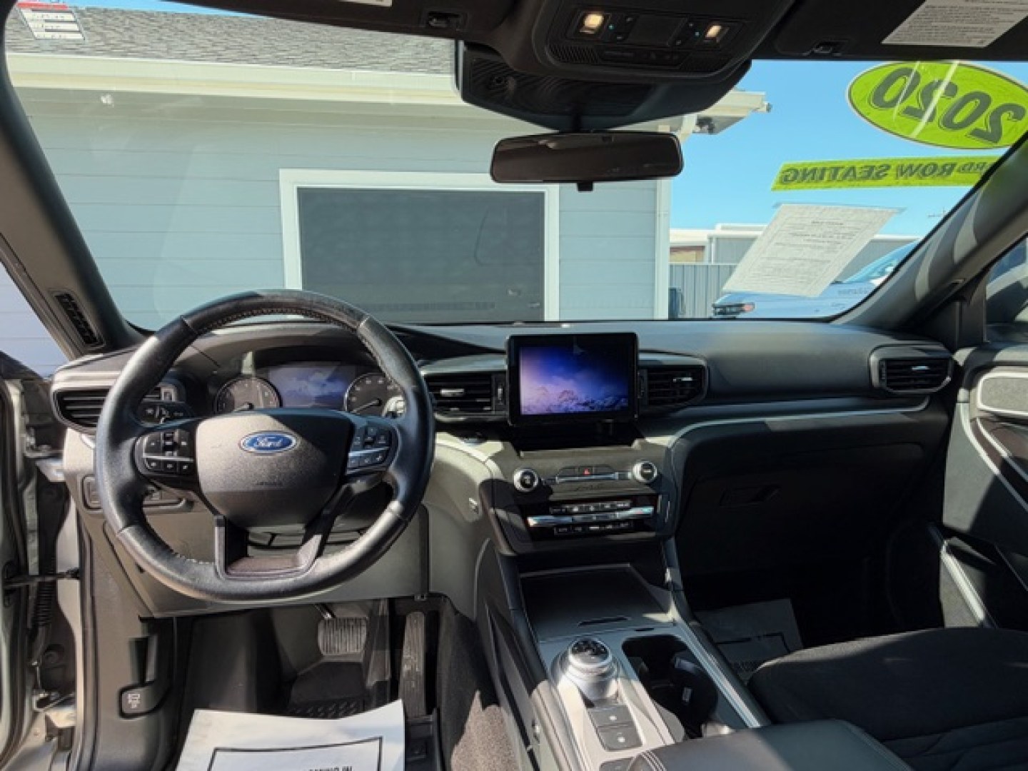 2020 SILVER Ford Explorer XLT 2WD (1FMSK7DH3LG) with an 2.3L L4 DOHC 16V engine, 10A transmission, located at 607 S Seven Points BLVD, Seven Points, TX, 75143, (430) 255-4030, 32.313934, -96.207932- Photo#6